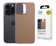 3mk Hardy MagSilicone Dark Gold do iPhone 15 Pro Max - 1344455 - zdjęcie 1